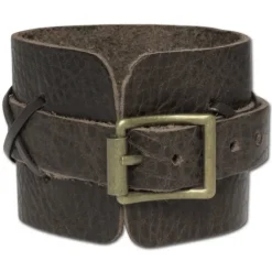 SilberDream Lederarmband braun Herren Leder Armband LA4071B