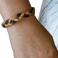 SilberDream Lederarmband braun Surferarmband Leder Armband LAC128B