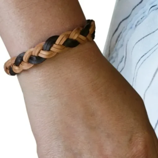 SilberDream Lederarmband braun Surferarmband Leder Armband LAC128B