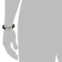 SilberDream Lederarmband braun Leder Edelstahl Armband LAP002B