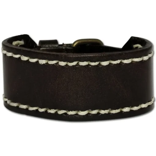 SilberDream Lederarmband braun Schnallenverschluß unisex Leder Armband LAP526B