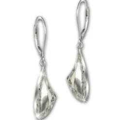 SilberDream Ohrhänger Dreieck 925 Sterling Silber Damen Ohrring SDO4343J