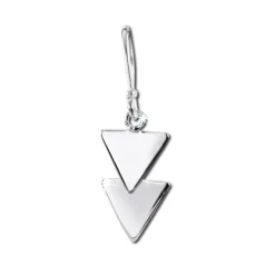 SilberDream Ohrhänger Dreiecke 925er Sterling Silber Damen Ohrring SDO8809J