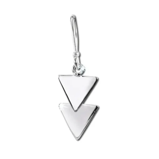 SilberDream Ohrhänger Dreiecke 925er Sterling Silber Damen Ohrring SDO8809J