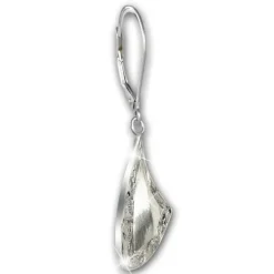 SilberDream Ohrhänger Dreieck 925 Sterling Silber Damen Ohrring SDO4343J