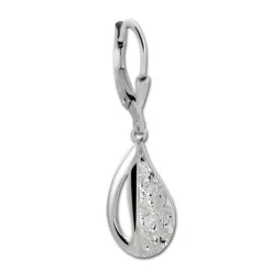 SilberDream Ohrhänger Drops 925er Sterling Silber Damen SDO4395O