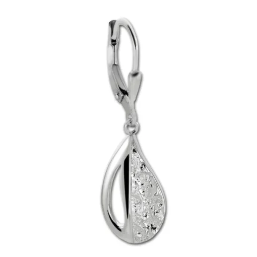 SilberDream Ohrhänger Drops 925er Sterling Silber Damen SDO4395O