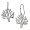 SilberDream Ohrhänger Lebensbaum 925 Sterling Silber Damen-Ohrringe SDO456J