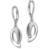 SilberDream Ohrhänger O-Form Zirkonia 925 Sterling Silber Damen Ohrring SDO4338W