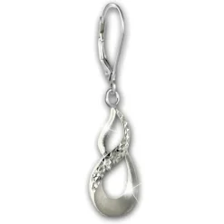 SilberDream Ohrhänger Unendlich 925 Sterling Silber Damen Ohrring SDO4350J