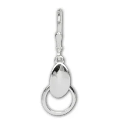SilberDream Ohrring Blättchen 925er Silber Ohrhänger SDO549