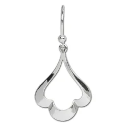 SilberDream Ohrring Ginkgo Blatt 925er Silber Ohrhänger SDO550