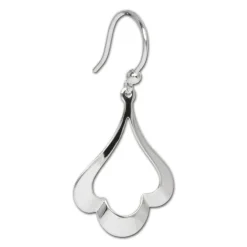 SilberDream Ohrring Ginkgo Blatt 925er Silber Ohrhänger SDO550