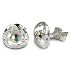 SilberDream Ohrringe Design Zirkonia kristall 925 Silber SDO528F