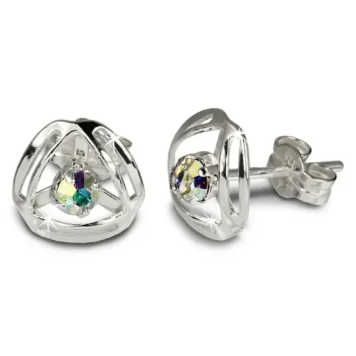 SilberDream Ohrringe Design Zirkonia kristall 925 Silber SDO528F