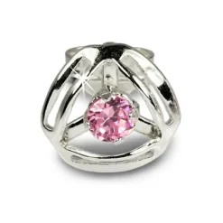 SilberDream Ohrringe Design Zirkonia rosa 925 Silber SDO528P