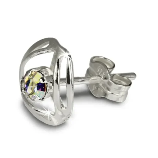 SilberDream Ohrringe Design Zirkonia kristall 925 Silber SDO528F
