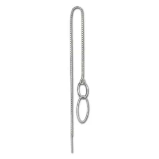 SilberDream Ohrringe Durchzieher Ringe 925er Silber SDO5692