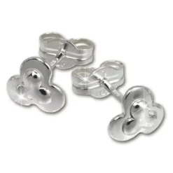 SilberDream Ohrringe Flower 925er Silber Ohrstecker SDO537