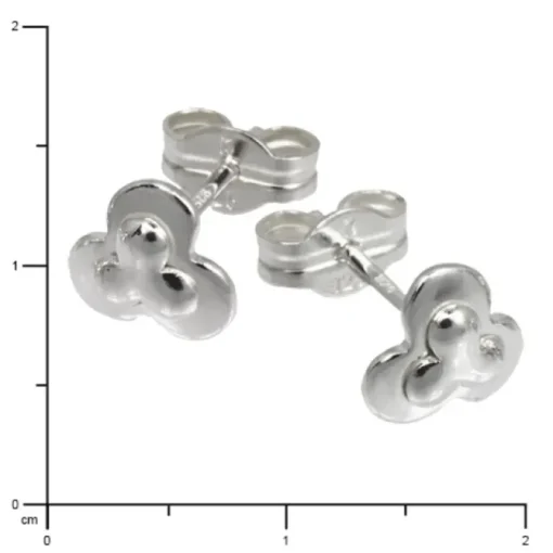 SilberDream Ohrringe Flower 925er Silber Ohrstecker SDO537