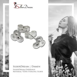 SilberDream Ohrringe Flower 925er Silber Ohrstecker SDO537