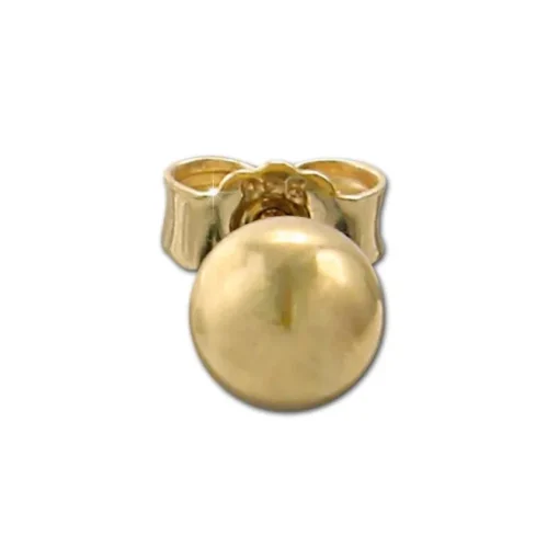 SilberDream Ohrringe Kugel 925 Sterling Silber gold Ohrstecker SDO597Y5S