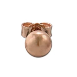 SilberDream Ohrringe Kugel 925 Sterling Silber rose Ohrstecker SDO597E5S