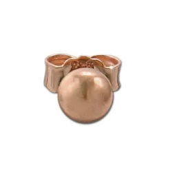 SilberDream Ohrringe Kugel 925 Sterling Silber rose Ohrstecker SDO597E4S