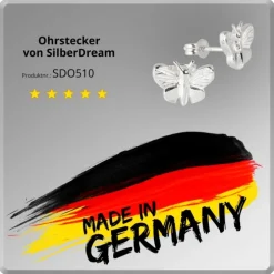 SilberDream Ohrringe Schmetterling 925 Silber Ohrstecker SDO510