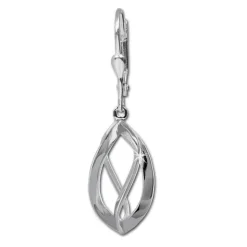 SilberDream Ohrringe Spirale klein 925 Silber Damen Ohrhänger SDO344