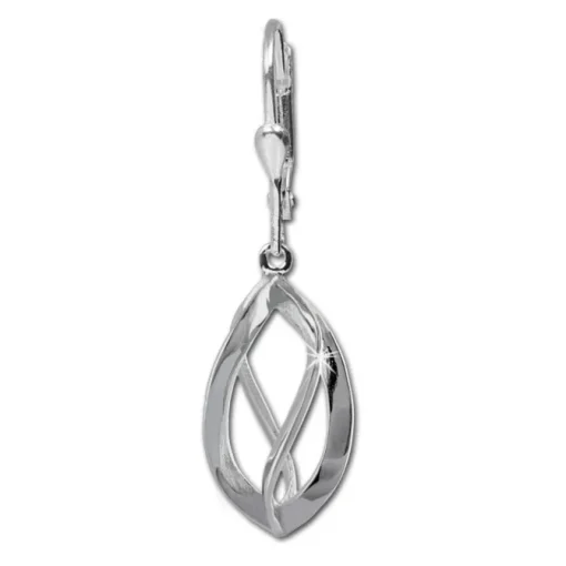 SilberDream Ohrringe Spirale klein 925 Silber Damen Ohrhänger SDO344