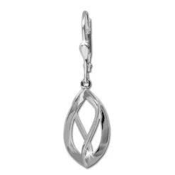 SilberDream Ohrringe Spirale klein 925 Silber Damen Ohrhänger SDO344