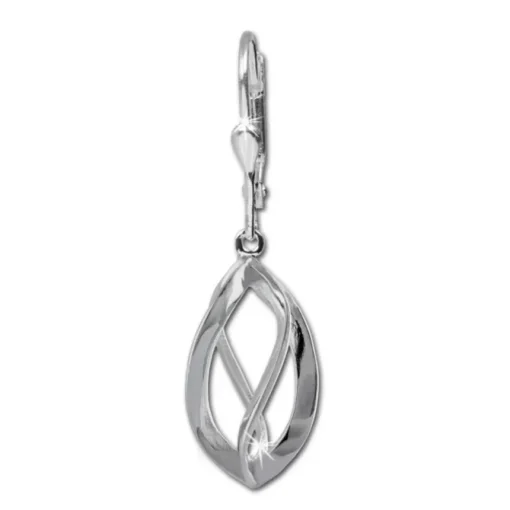 SilberDream Ohrringe Spirale klein 925 Silber Damen Ohrhänger SDO344