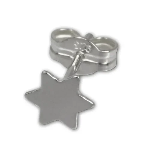 SilberDream Ohrringe Sternchen 925 Sterling Silber Ohrstecker SDO540