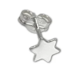 SilberDream Ohrringe Sternchen 925 Sterling Silber Ohrstecker SDO540