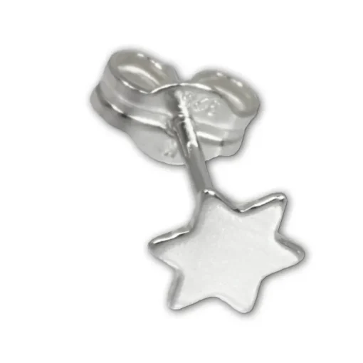 SilberDream Ohrringe Sternchen 925 Sterling Silber Ohrstecker SDO540