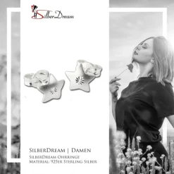 SilberDream Ohrringe Stern 925 Sterling Silber Ohrstecker SDO502