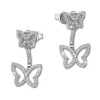 SilberDream Ohrstecker Dangle Ear Cuff Schmetterling 925 Silber Ohrringe GSO448W