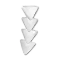 SilberDream Ohrstecker Dreiecke 925 Sterling Silber Damen Ohrrring SDO8218J