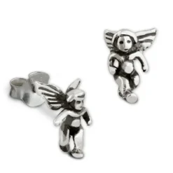 SilberDream Ohrstecker Engel 925er Silber Ohrring Unisex SDO8203J