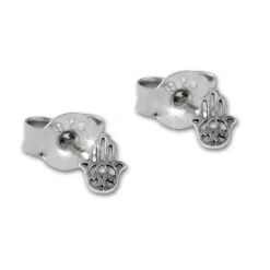 SilberDream Ohrstecker 3er Set Talisman 925 Silber Ohrring SDS805