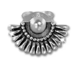 SilberDream Ohrstecker Fächer 925 Sterling Silber Damen Ohrrring SDO8215S