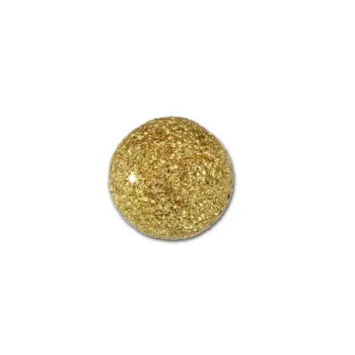 SilberDream Ohrstecker vergoldet Kugel 4mm diamantiert 925er Ohrring SDO9514Y
