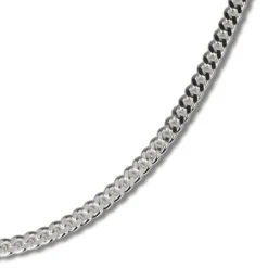 SilberDream Panzerkette 925 Sterling Silber Halskette 70cm Kette SDK20070