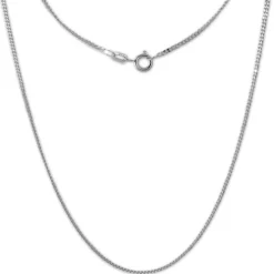 SilberDream Panzerkette Sterling Silber 925 Kette 70cm SDK20370