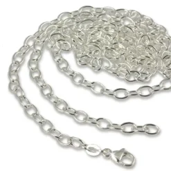 SilberDream Pico Charm Halskette 925 Silber 70cm für Charms FC0424
