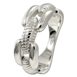 SilberDream Ring Bandring massiv Gr.56 Silberring aus 925er Silber SDR415J56