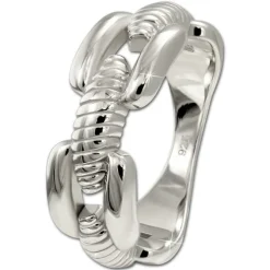 SilberDream Ring Bandring massiv Gr.62 Silberring aus 925er Silber SDR415J62