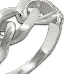 SilberDream Ring Chain Zirkonia weiß Gr.56 aus 925er Silber SDR422W56