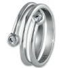 SilberDream Ring Dream Zirkonia weiß Gr.56 Sterling 925er Silber SDR406W56